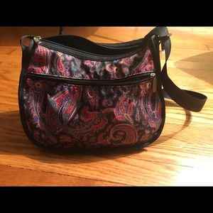 Lesportsac paisley design cross-body